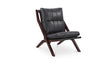 Preston Accent Chair Black by Moe's Home at Eve Furniture