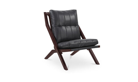 Preston Accent Chair Black by Moe's Home at Eve Furniture