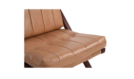 Preston Accent Chair Tan by Moe's Home at Eve Furniture