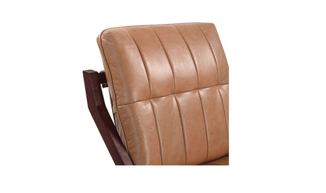Preston Accent Chair Tan by Moe's Home at Eve Furniture