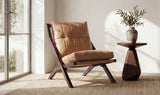 Preston Accent Chair Tan by Moe's Home at Eve Furniture