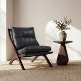 Preston Black Accent Chair by Moe's Home at Eve Furniture