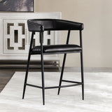 Preston Black Counter Stool by Classic Home at Eve Furniture