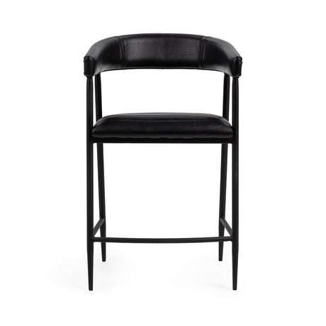 Preston Midnight Raven Counter Stool by Classic Home at Eve Furniture