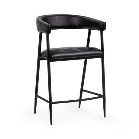 Preston Midnight Raven Counter Stool by Classic Home at Eve Furniture