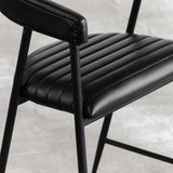 Preston Counter Stool - Midnight Raven by Classic Home at Eve Furniture