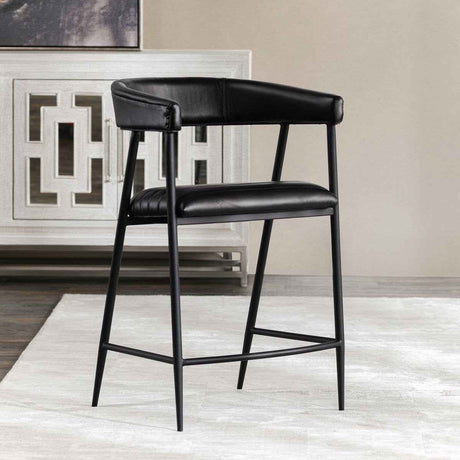 Preston Counter Stool - Midnight Raven by Classic Home at Eve Furniture