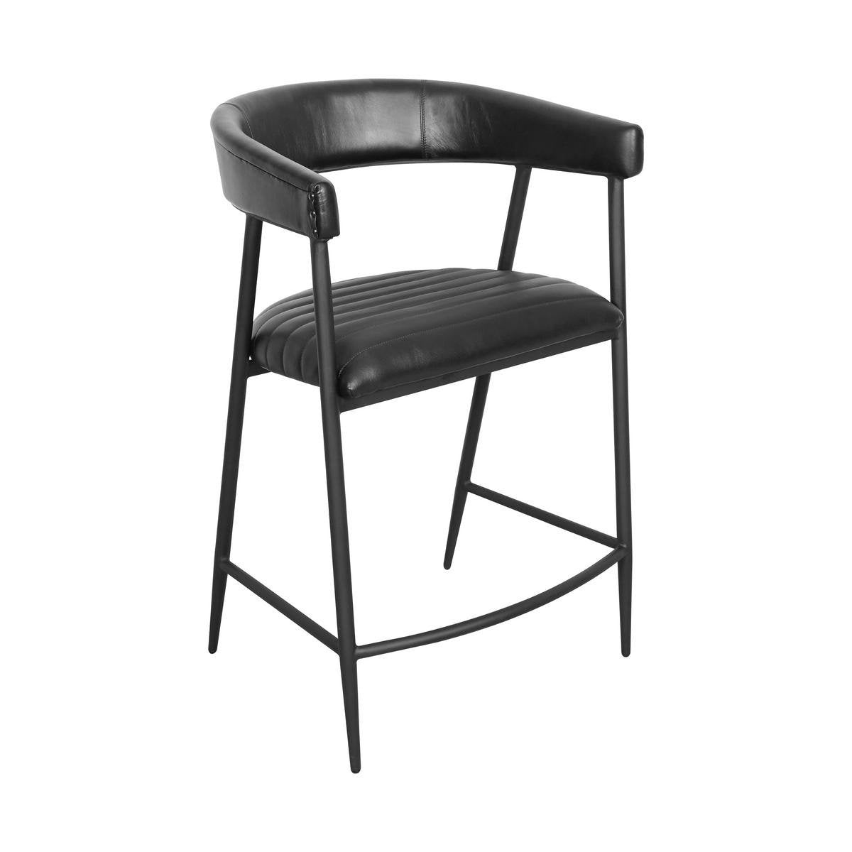 Preston Counter Stool - Midnight Raven by Classic Home at Eve Furniture