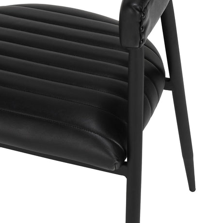 Preston Midnight Raven Dining Chair by Classic Home at Eve Furniture