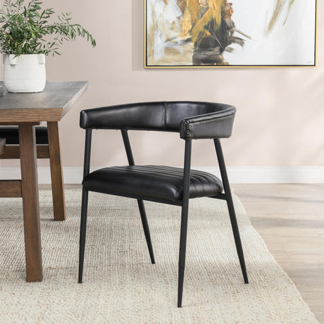 Preston Dining Chair - Midnight Raven by Classic Home at Eve Furniture