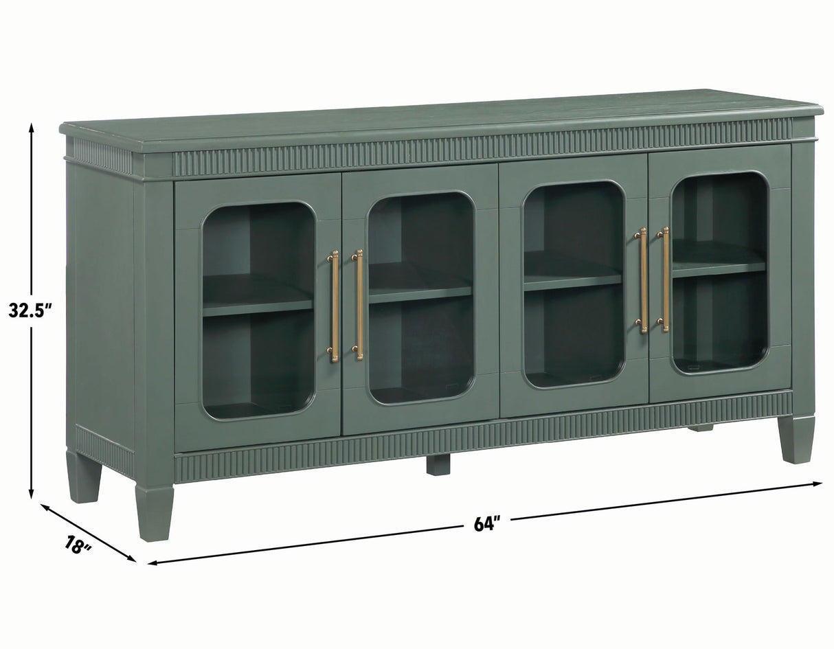 Preston Green Server by Steve Silver at Eve Furniture