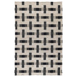 Preston Ivory/Black Rug by Classic Home at Eve Furniture