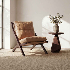 Preston Tan Accent Chair by Moe's Home at Eve Furniture