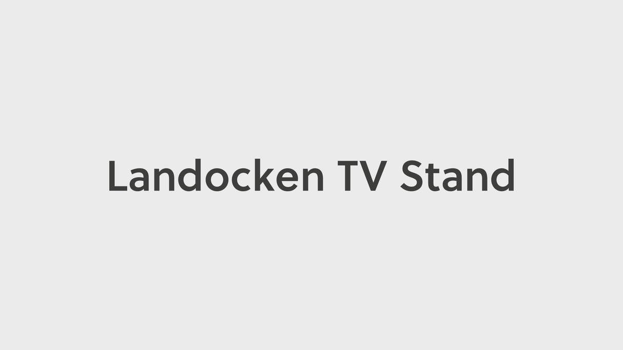 Landocken Two-tone 83" TV Stand