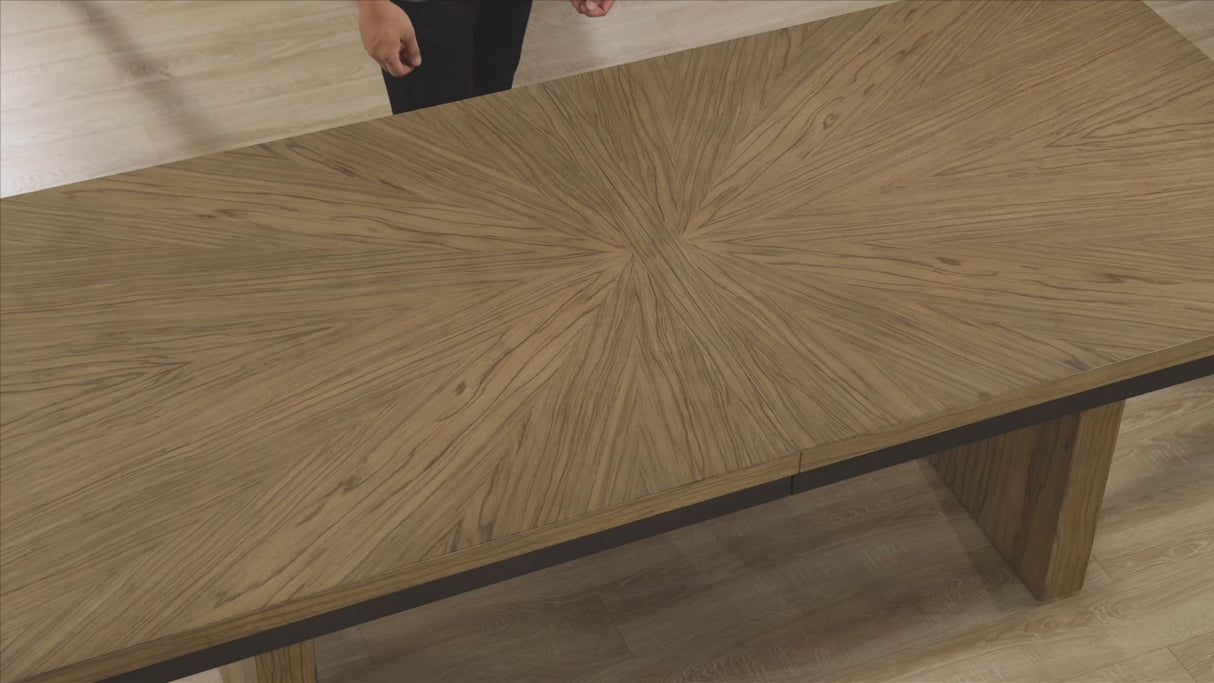 Roatan 80-96″ Table with 16″ Leaf