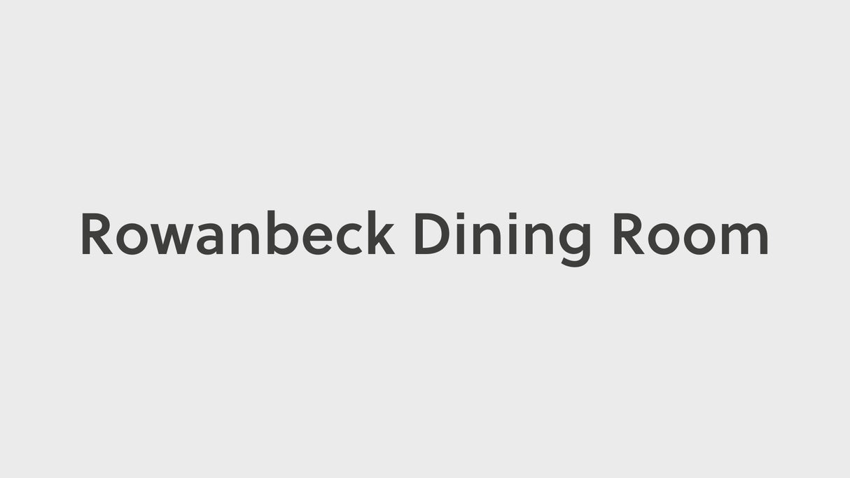 Rowanbeck Black Dining Table