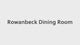 Rowanbeck Black Dining Table