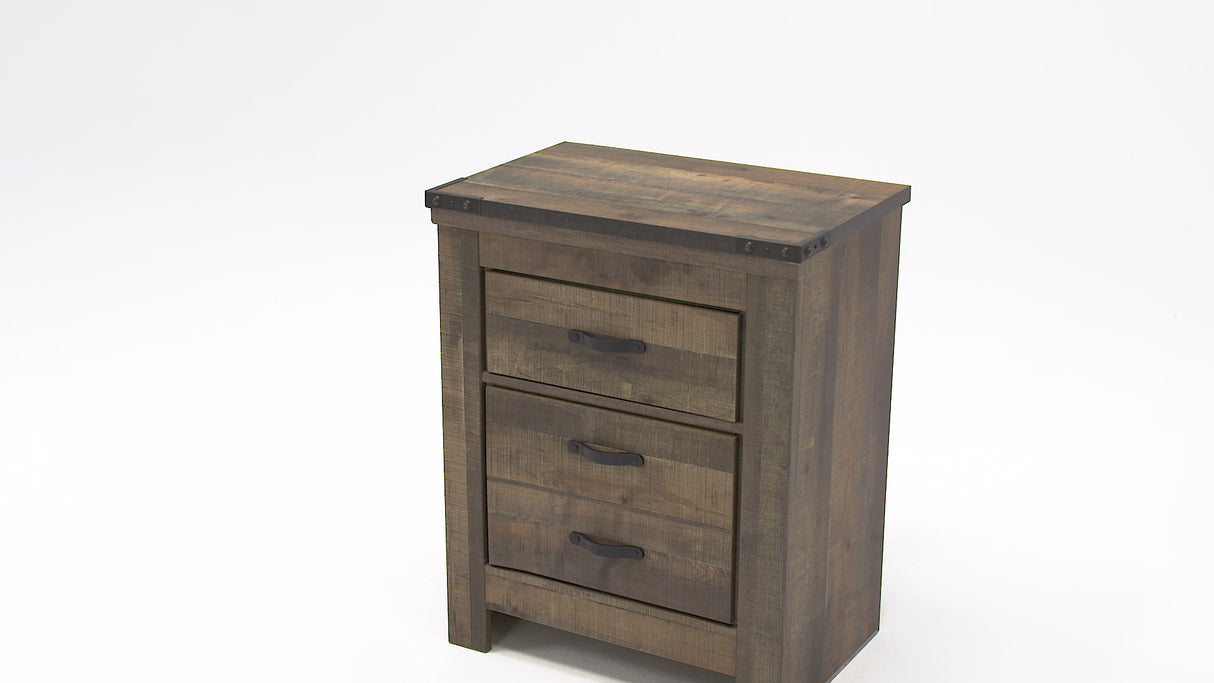 Trinell Brown Nightstand