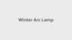 Winter Silver Finish Arc Lamp