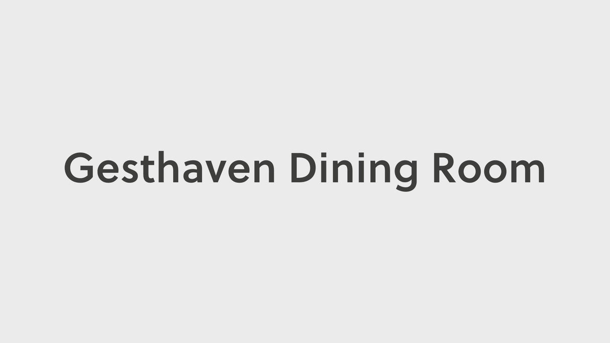 Gesthaven Natural/Brown Counter Height Dining Table and 4 Barstools