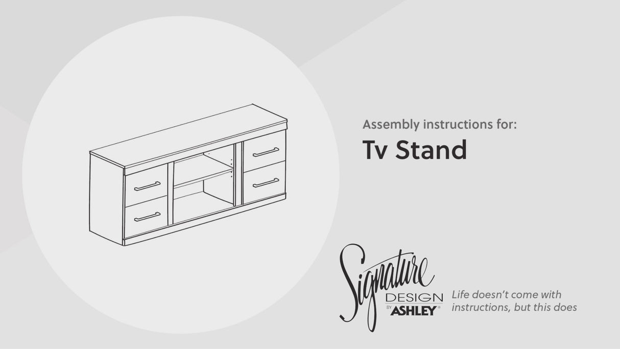 Derekson Multi Gray 60" TV Stand