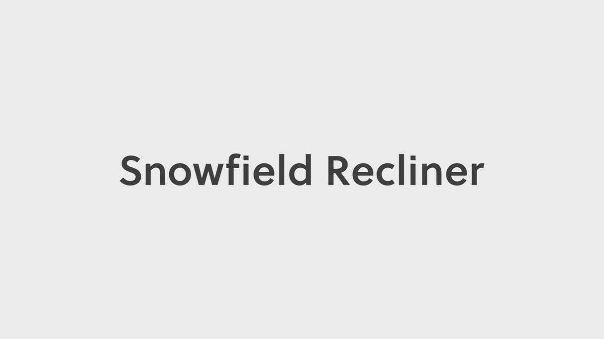 Snowfield Gunmetal Power Lift Recliner