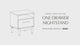 Calverson Mocha Nightstand