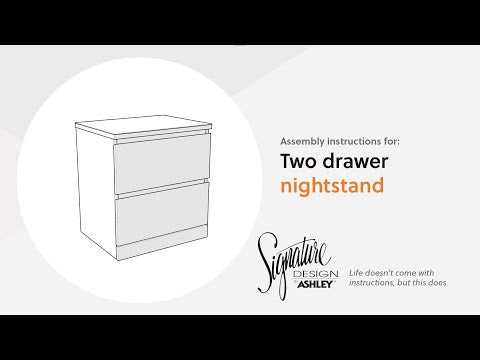 Onita White Nightstand