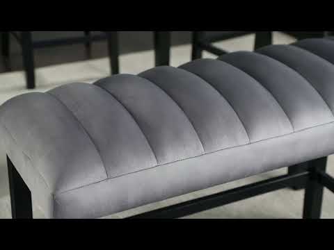 Mesa de altura de mostrador Pascal con superficie de imitación mármol blanco y negro