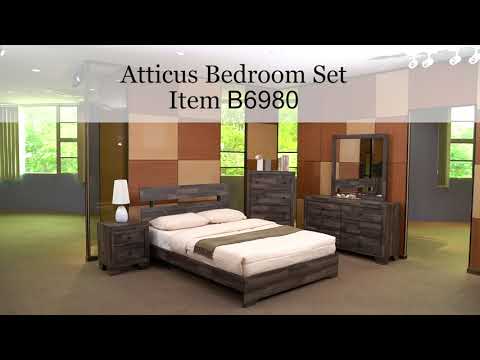 Atticus Brown Nightstand