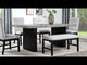 Sillas de comedor Sebastian Dove, juego de 2