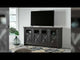 Tyler Creek Black/Gray 74" TV Stand