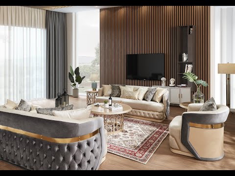 Antravian Gray/Beige Sofa