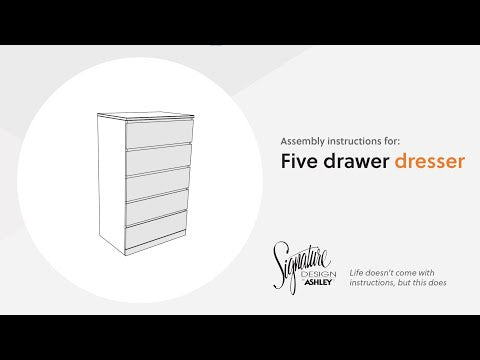 Onita White Chest of Drawers