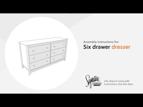 Hallityn White Dresser