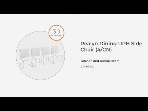 Pharwynn Brown and Black Dining Chair (Set of 4)