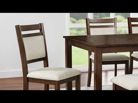 Avasa Brown 5-Piece Dining Room Set