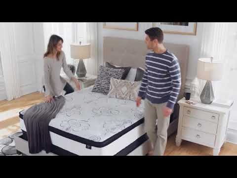 Chime 12 Inch Hybrid White Queen Mattress in a Box