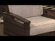 Sillón reclinable giratorio Paradise Trail marrón medio (juego de 2)