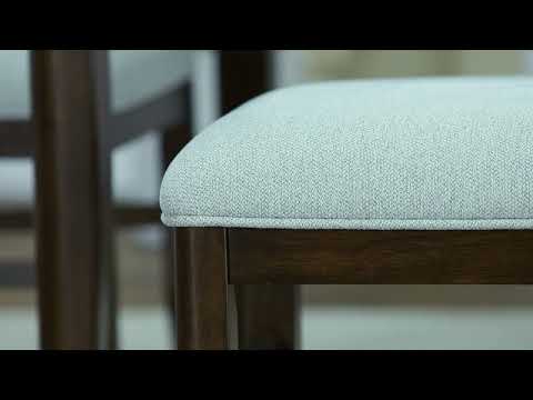 Higgins Dark Oak Dining Table
