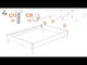 Finch Black Queen Platform Bed