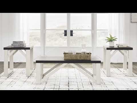Dorrinson Antique White Table