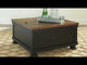 Valebeck Black/Brown Coffee Table with Lift Top