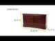 Alisdair Reddish Brown Dresser