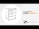 Hallityn White Bookcase