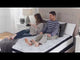 Chime 12 Inch Hybrid White Queen Mattress in a Box