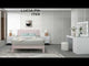 Lucia Pink Full Platform Bed