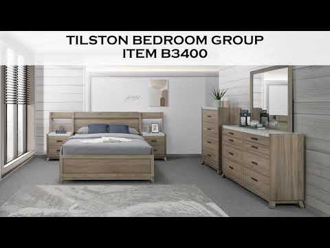 Cama Tilston Natural Queen Panel