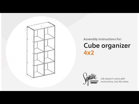 Organizador de Ocho Cubos Piperton Color Tan