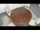 Mesa de comedor redonda Shari Brown